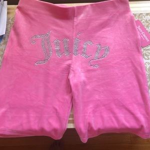Velvet juicy couture shorts new
